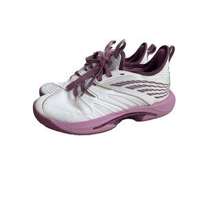 K-Swiss Speed Trac Own the Court Sneaker Women's 6.5 White Nectar Orchid Haze
